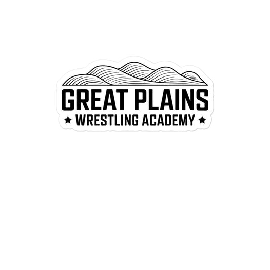 Stickers | Great Plains Wrestling Academy | Crest Logo