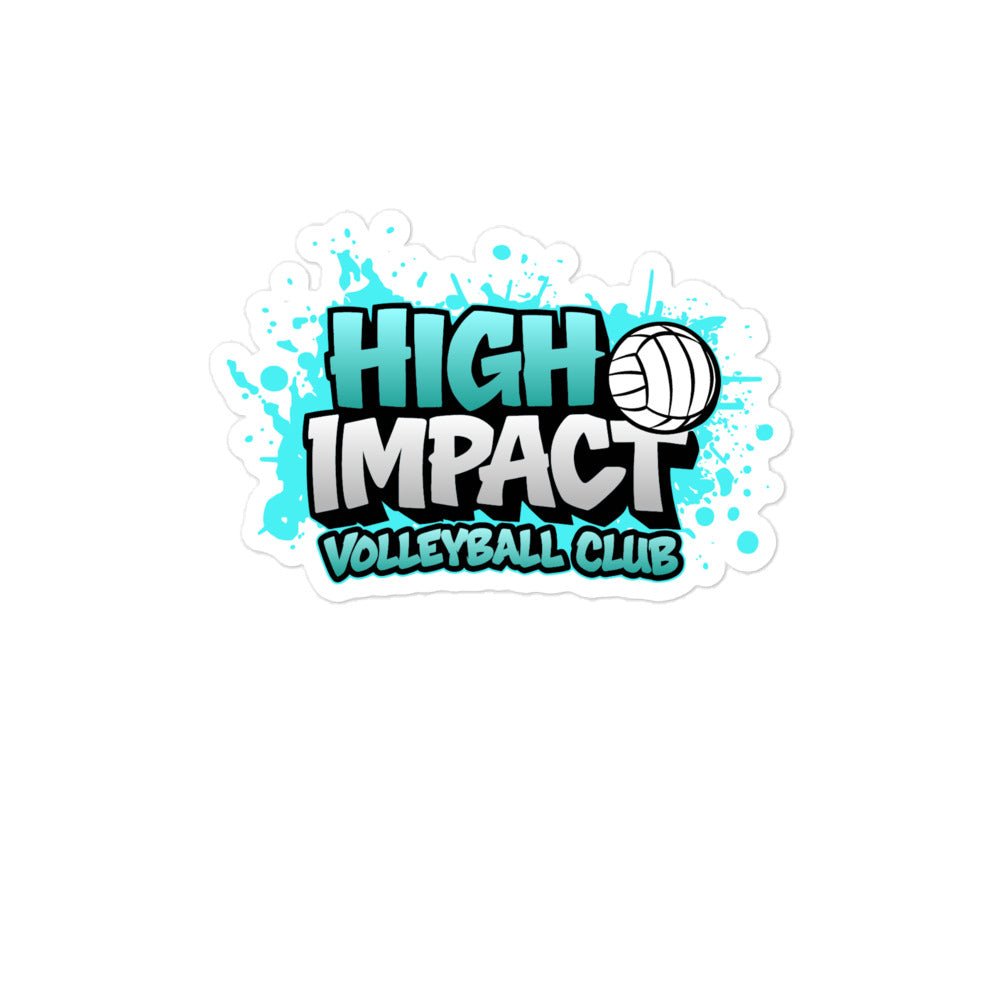 Stickers | High Impact VBC | Modern Script Logo