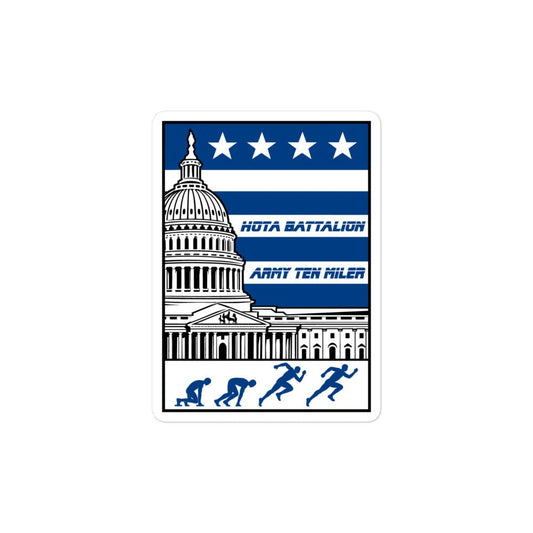 Stickers | Hoya battalion Ten Miler | Emblem Logo