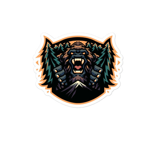 Stickers | JBLM Bigfoot Hockey Team | Mascot Logo