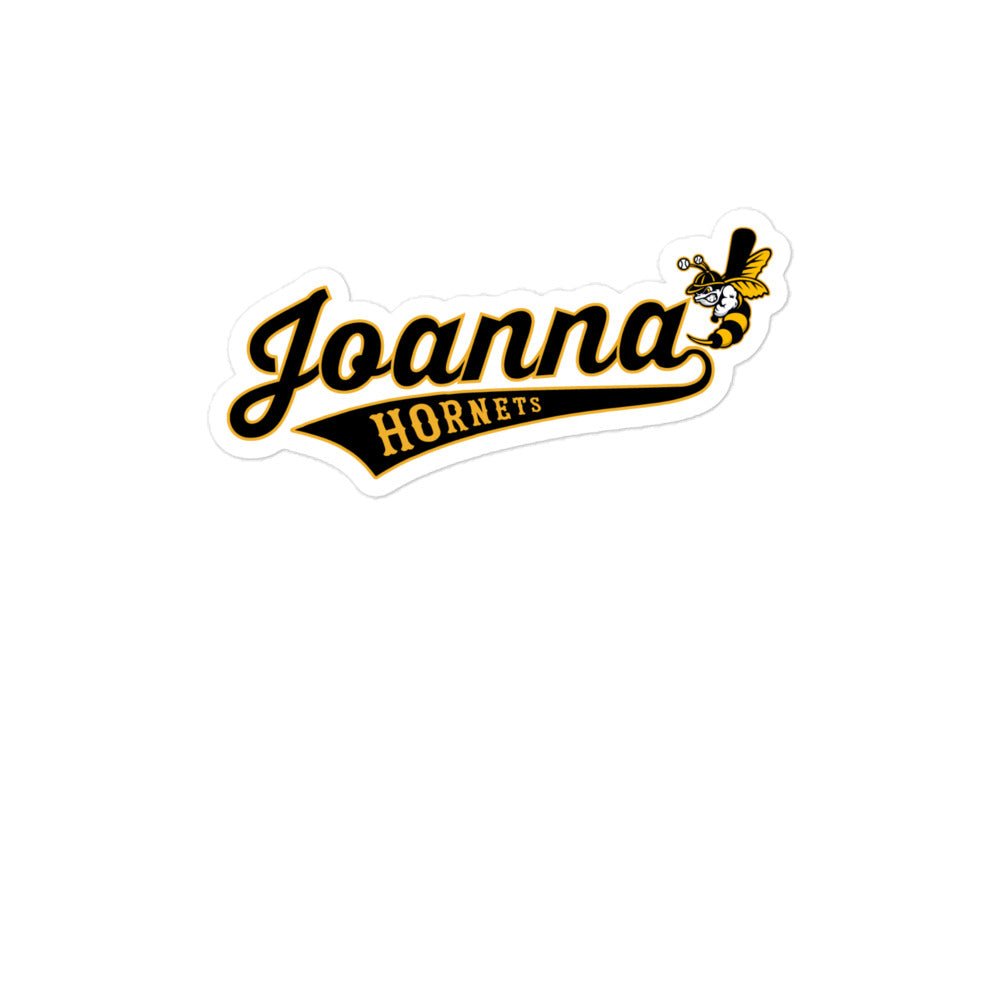 Stickers | Joanna Hornets | Script Logo