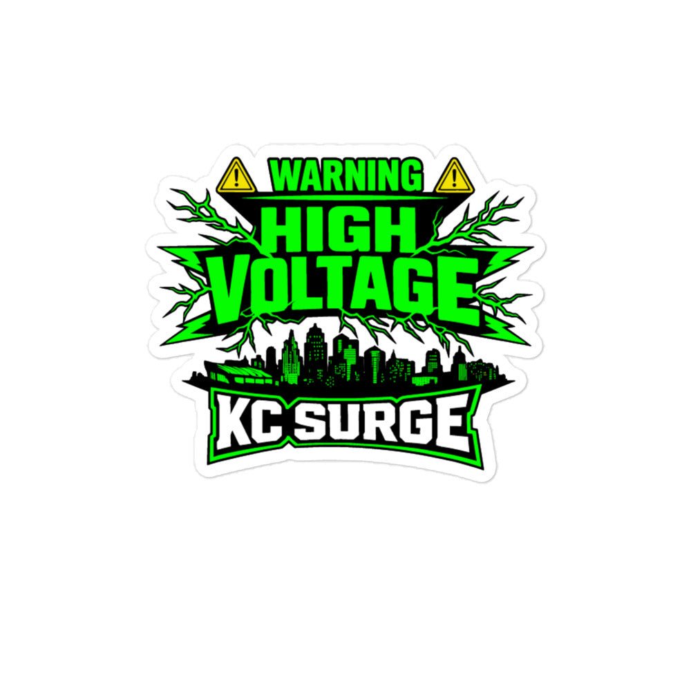 Stickers | Kansas City Surge | High Voltage Logo