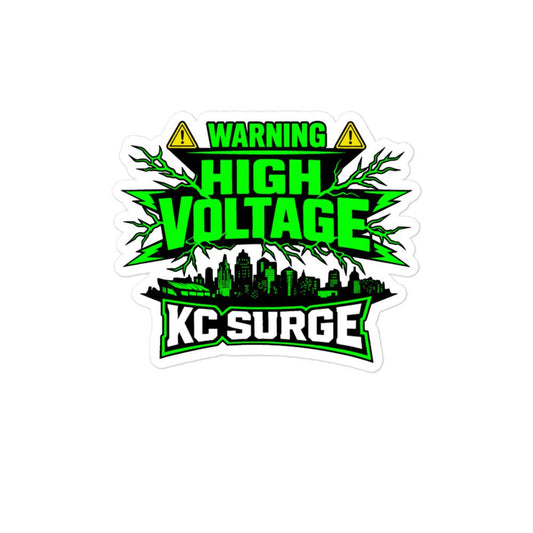 Stickers | Kansas City Surge | High Voltage Logo