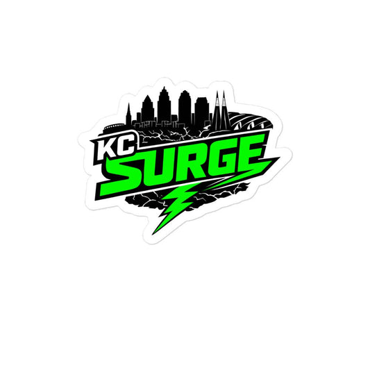 Stickers | Kansas City Surge | Neon Skyline Logo