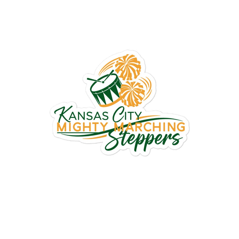 Stickers | KC Mighty Marching Steppers | Script Logo