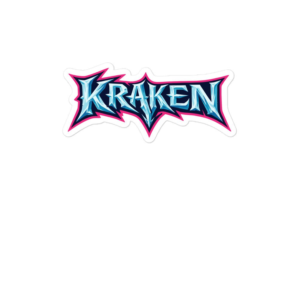 Stickers | Kraken Fastpitch | Script Logo