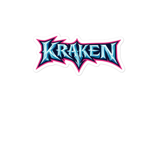 Stickers | Kraken Fastpitch | Script Logo