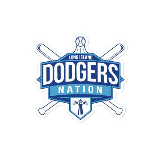 Stickers | LI Dodgers Nation | Varsity Crest Logo
