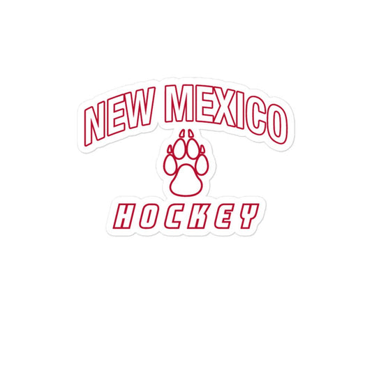 Stickers | Lobo Women’s Ice Hockey | Script Logo