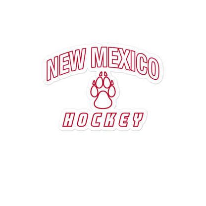 Stickers | Lobo Women’s Ice Hockey | Script Logo