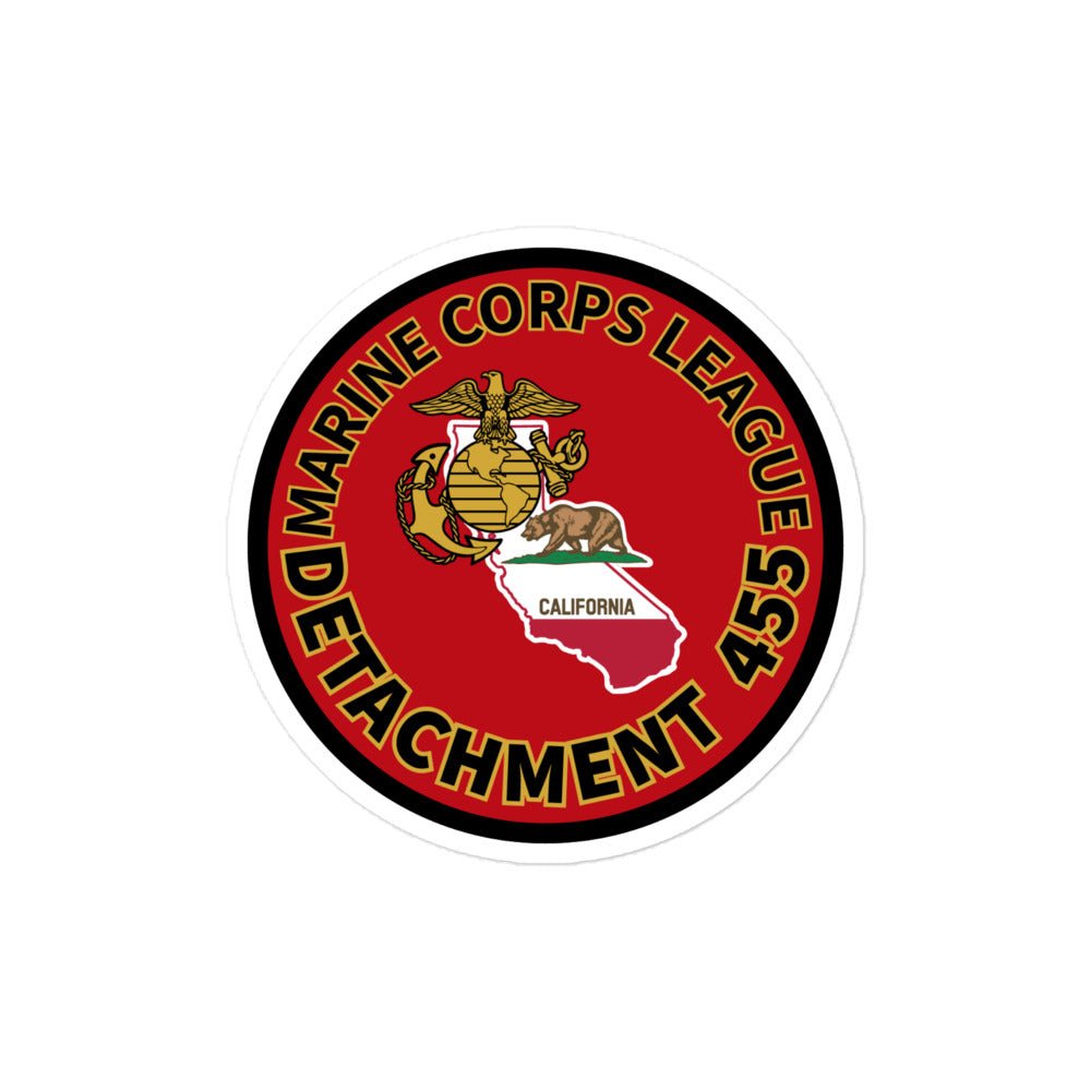 Stickers | Marine Corps League kings County Det 455 | Badge Logo