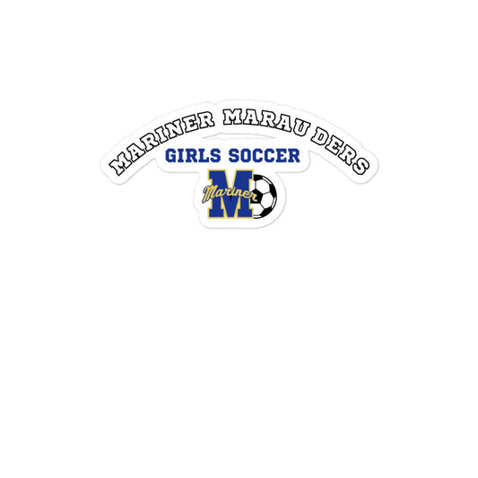 Stickers | Mariner girls soccer | Crest Logo