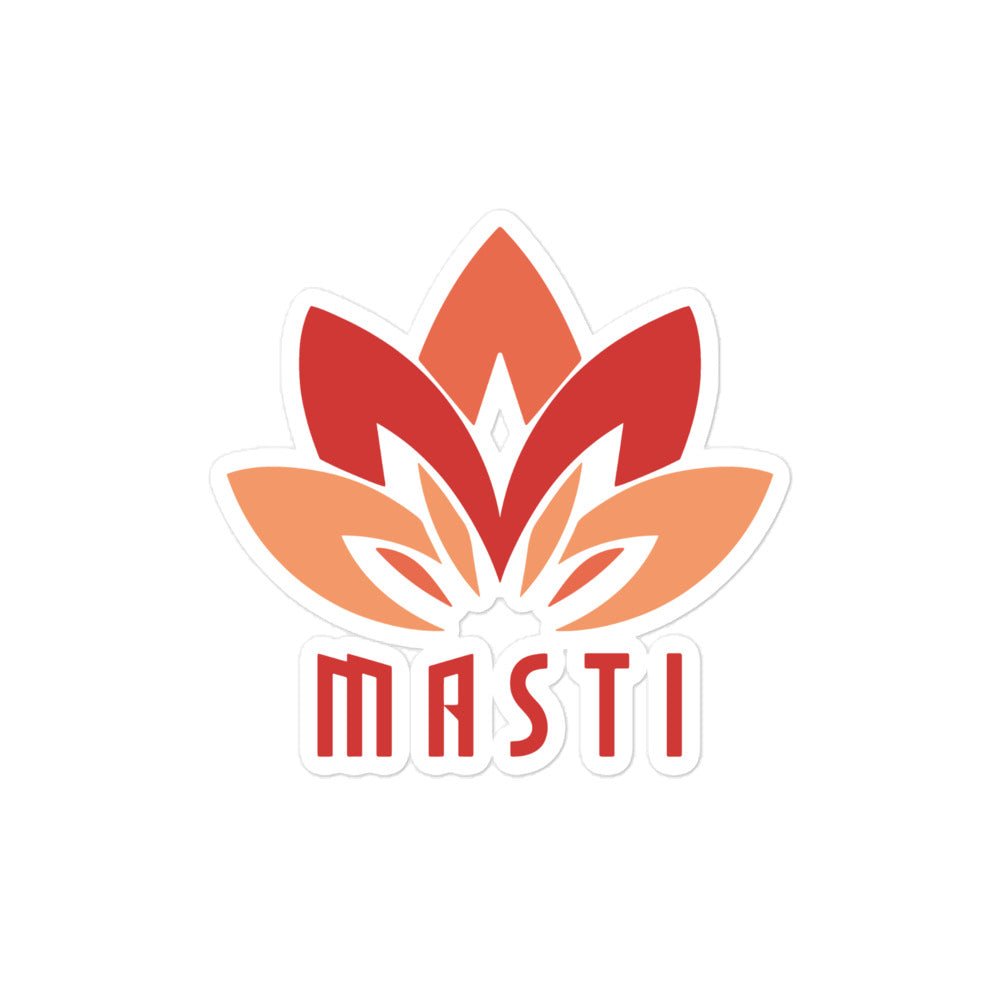 Stickers | MASTI | Lotus Logo