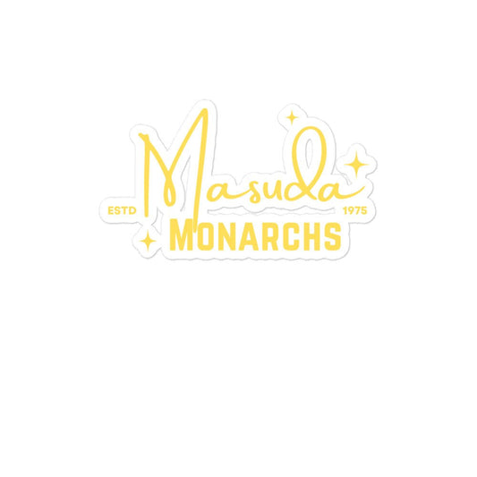 Stickers | Masuda Middle School | Alt Script Logo