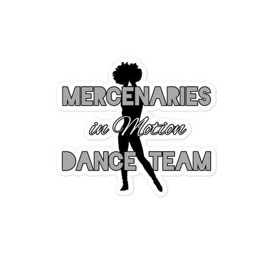 Stickers | Mercenaries in Motion Dance Team | Silhouette Logo