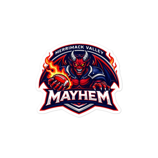 Stickers | Merrimack Valley Mayhem | Overlord Crest Logo