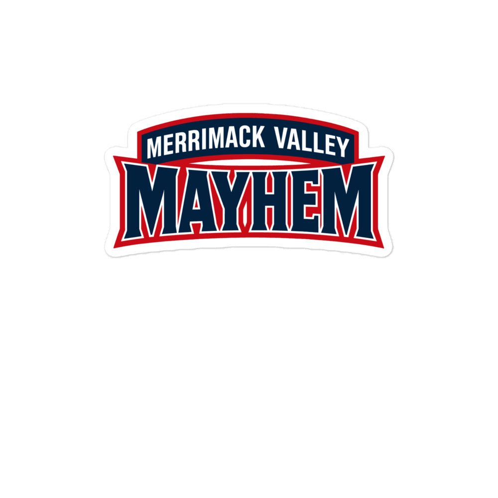 Stickers | Merrimack Valley Mayhem | Script Logo