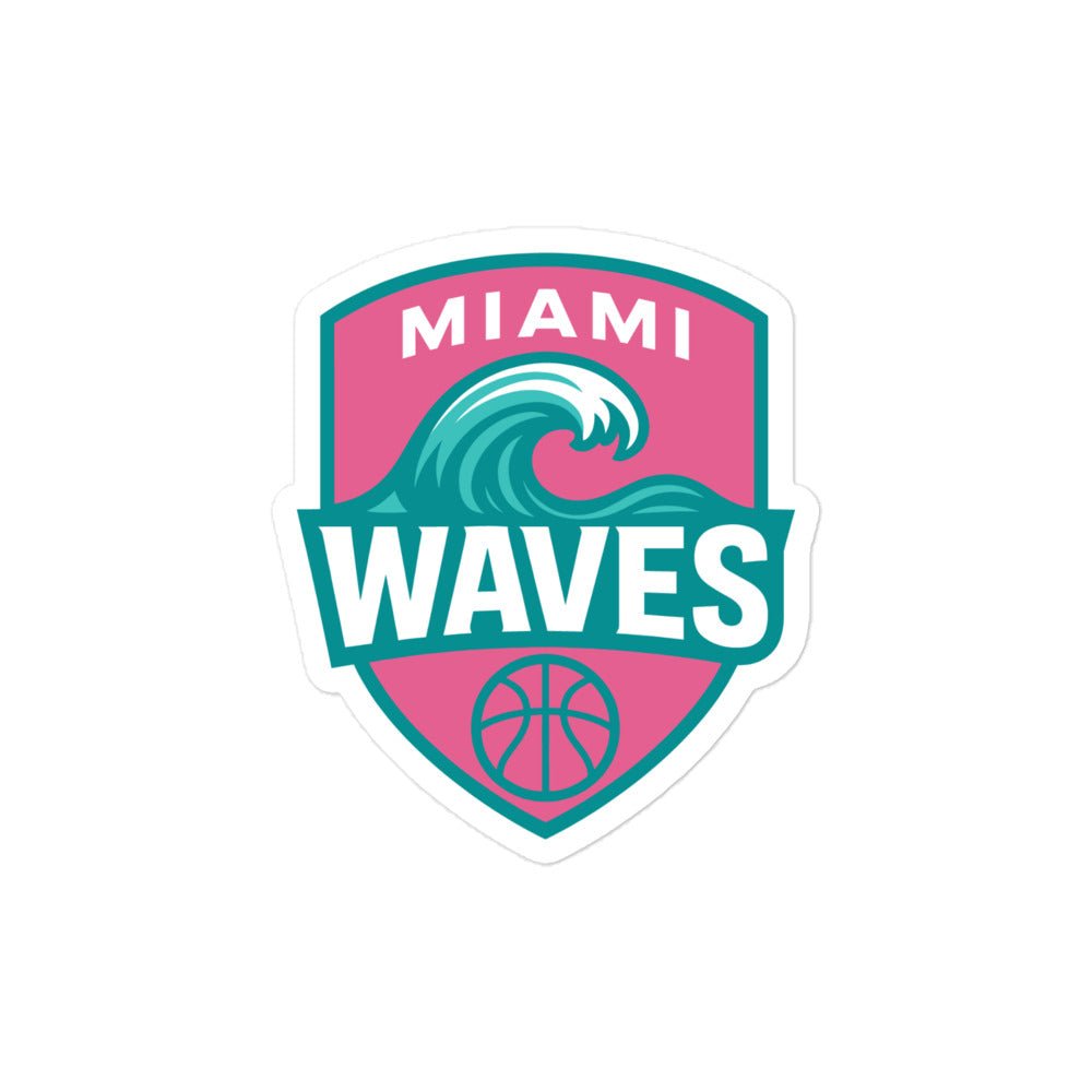 Stickers | Miami Waves | Shield Logo