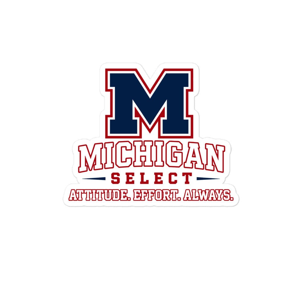 Stickers | Michigan Select Baseball | Crest Logo