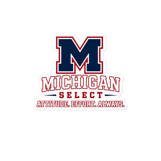 Stickers | Michigan Select Baseball | Crest Logo