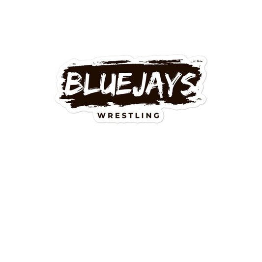 Stickers | Middlesex Bluejays Wrestling | Script Logo