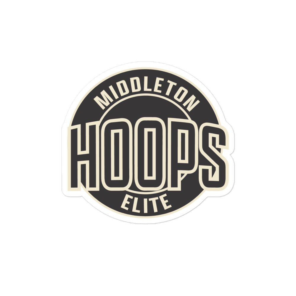 Stickers | Middleton Hoops Elite | Hoops Logo Logo