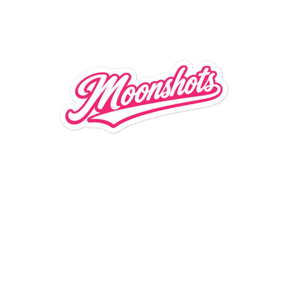 Stickers | Moonshots | Script Logo