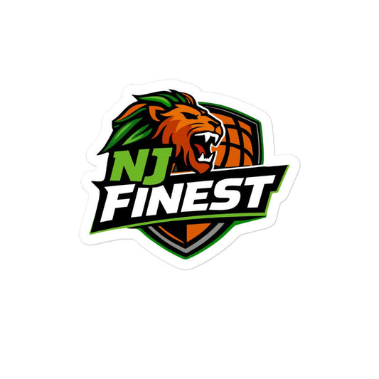Stickers | NJ Finest AAU Elite | Emblem Logo