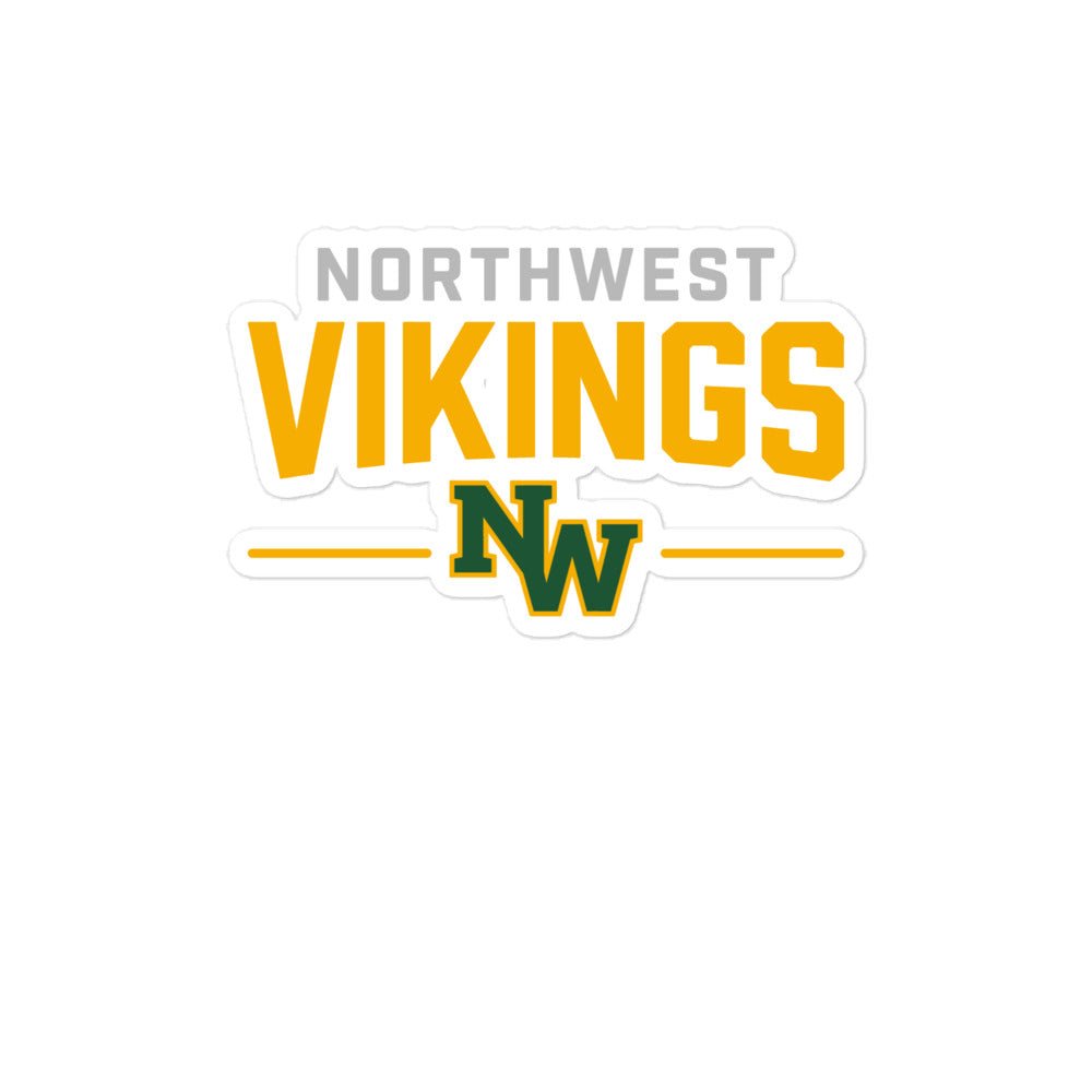 Stickers | Northwest High School | Vikings Logo