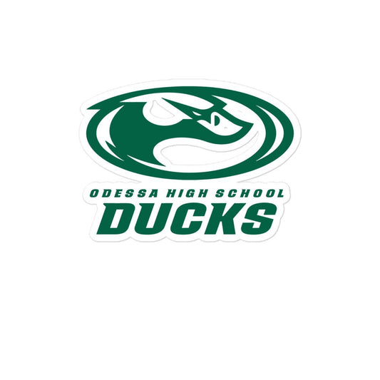 Stickers | Odessa Girls Lacrosse | Ducks Green Logo