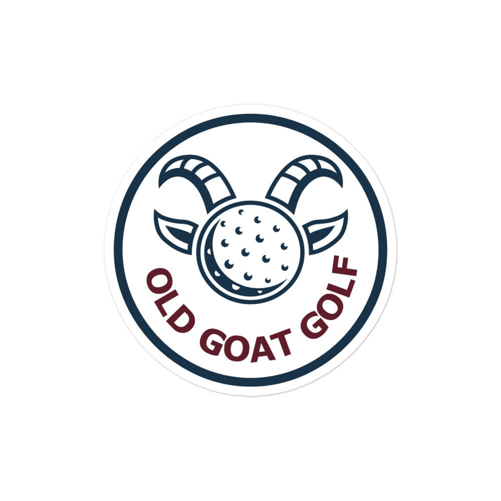 Stickers | Old Goat Golf | Badge Logo