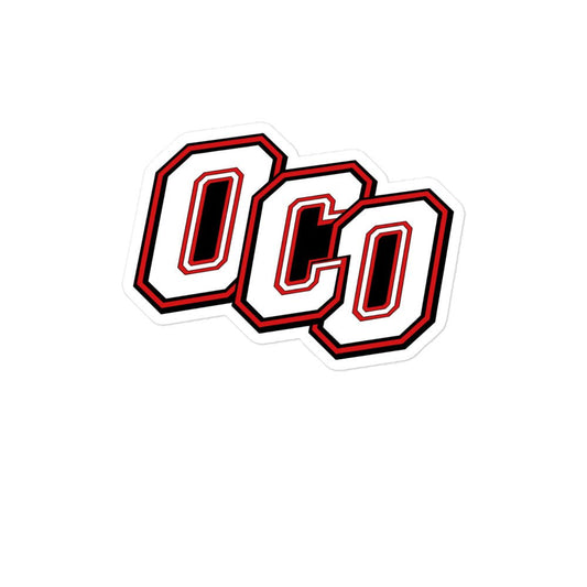 Stickers | Orange County Outlaws | OCO Lettermark Logo