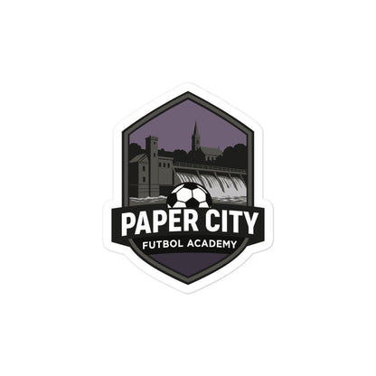 Stickers | Paper City Futbol Academy | Vanguard Shield Logo