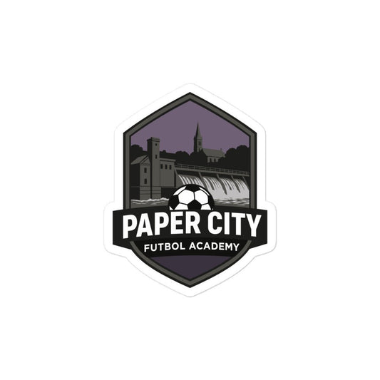 Stickers | Paper City Futbol Academy | Vanguard Shield Logo