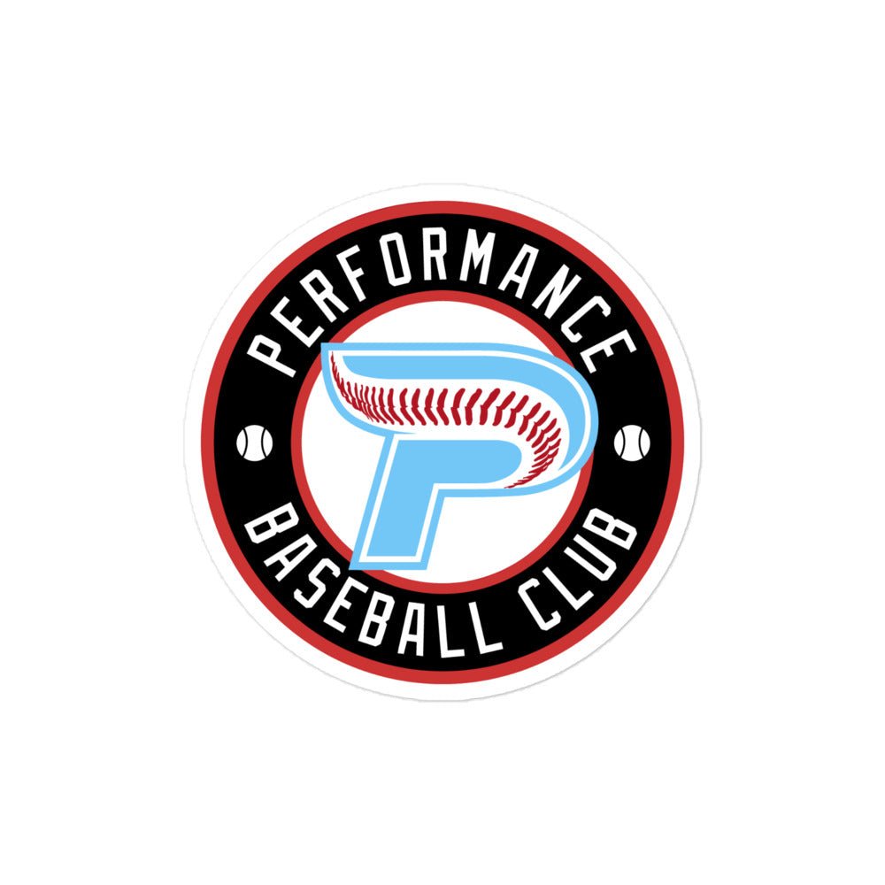 Stickers | Performance Baseball Club | Alt Logo