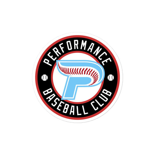 Stickers | Performance Baseball Club | Alt Logo
