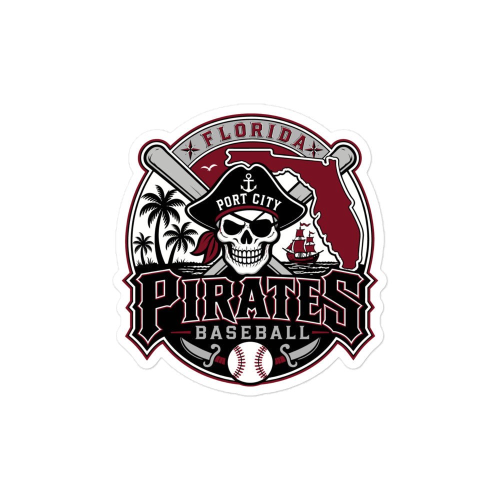 Stickers | Port City Pirates | Emblem Logo