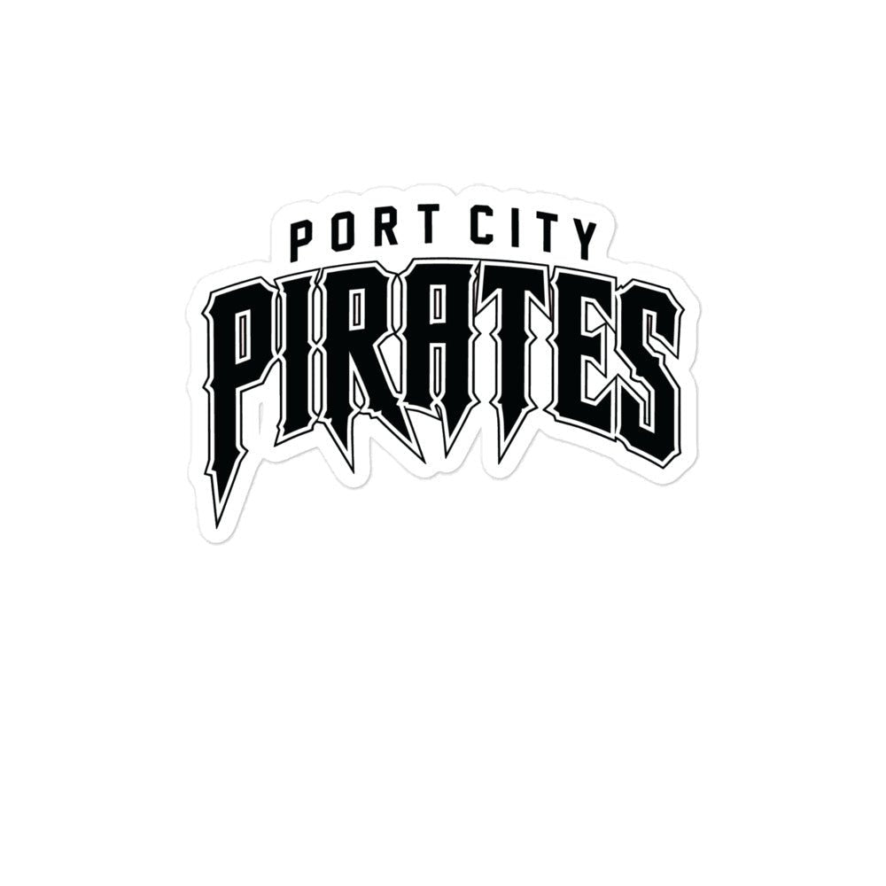Stickers | Port City Pirates | Script Logo