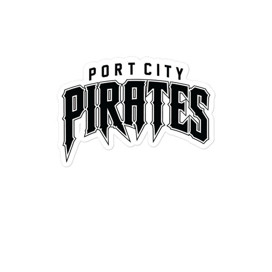 Stickers | Port City Pirates | Script Logo
