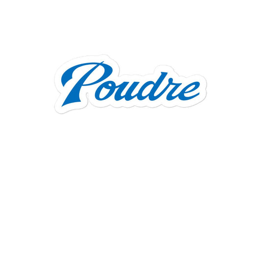 Stickers | Poudre Football | Emblem Logo