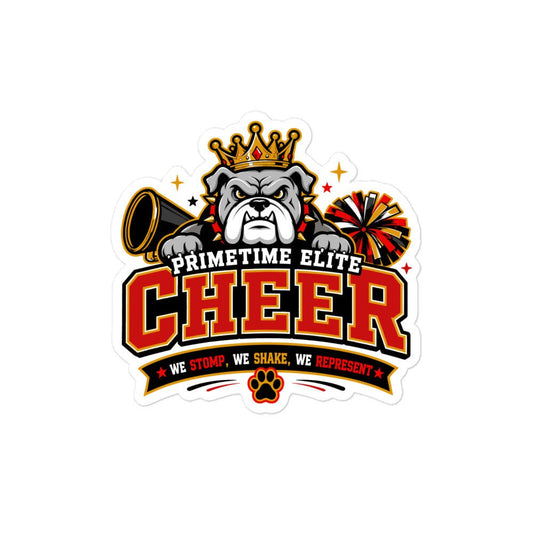 Stickers | PTE Bulldog Cheer | Crest Logo