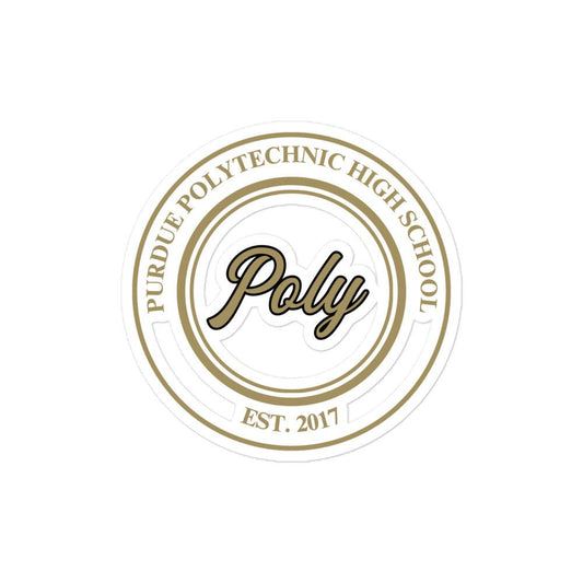 Stickers | Purdue Polytechnic High School | Poly Seal Logo