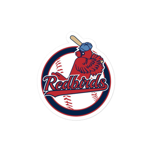 Stickers | Redbirds | Vintage Badge Logo