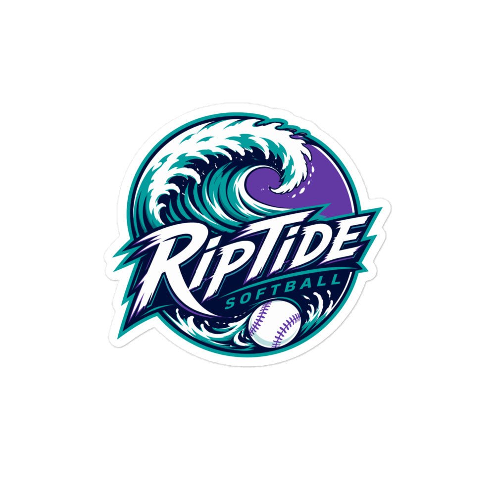 Stickers | RipTide Softball | Emblem Logo