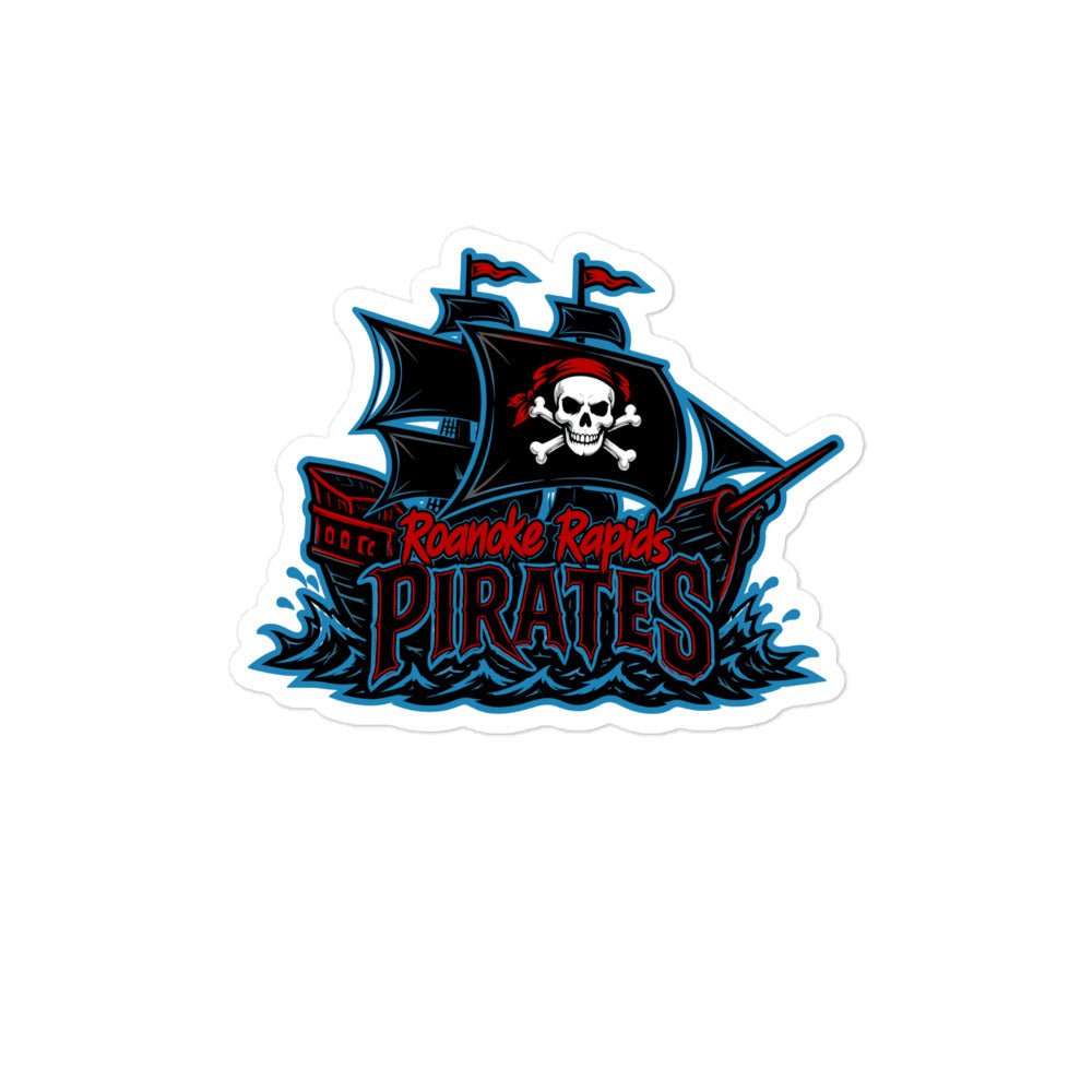 Stickers | Roanoke Rapids Pirates | Black Sail Battlers Logo