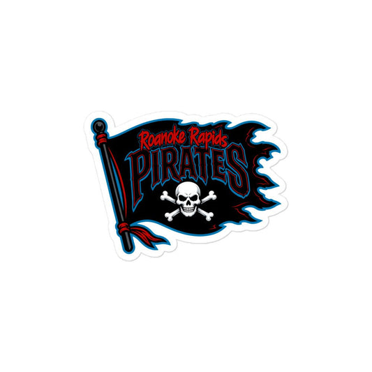 Stickers | Roanoke Rapids Pirates | Blackwave Flag Logo