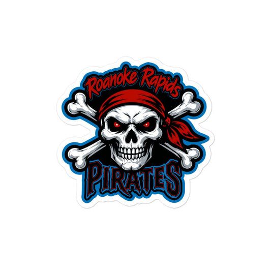 Stickers | Roanoke Rapids Pirates | River Raiders Logo