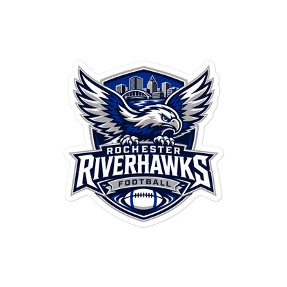 Stickers | Rochester Riverhawks | Shield Logo