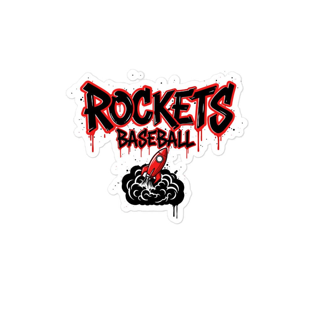 Stickers | Rockets Baseball | Alt Logo 2