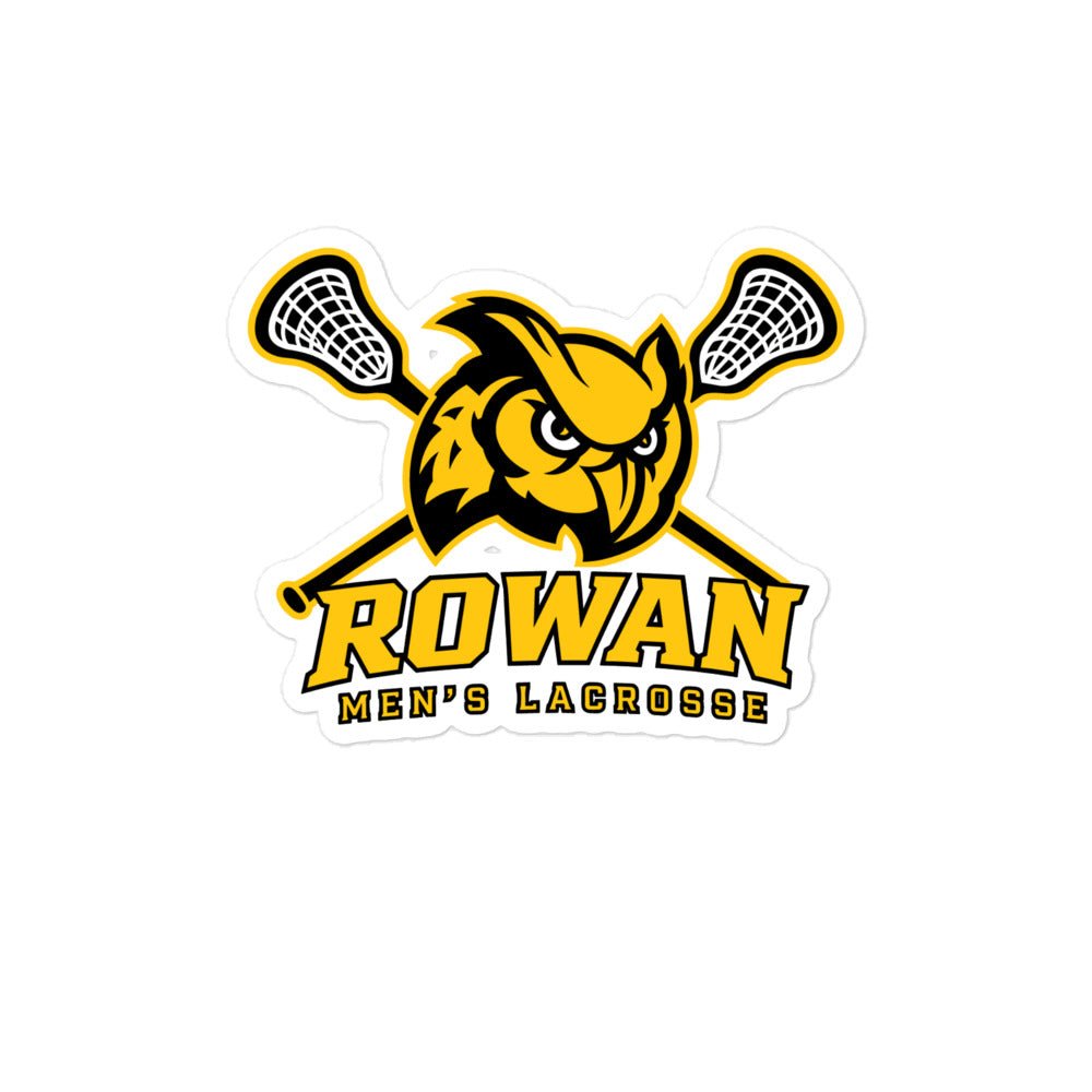Stickers | Rowan Men’s Lacrosse | Crest Logo
